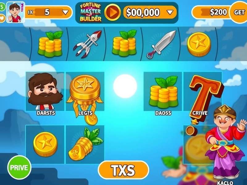 Fortune Master Builder Game Screenshot